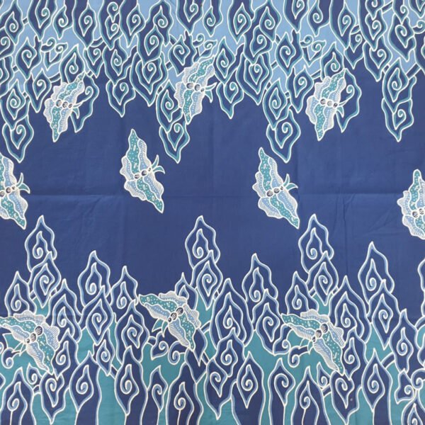 batik kupu biru